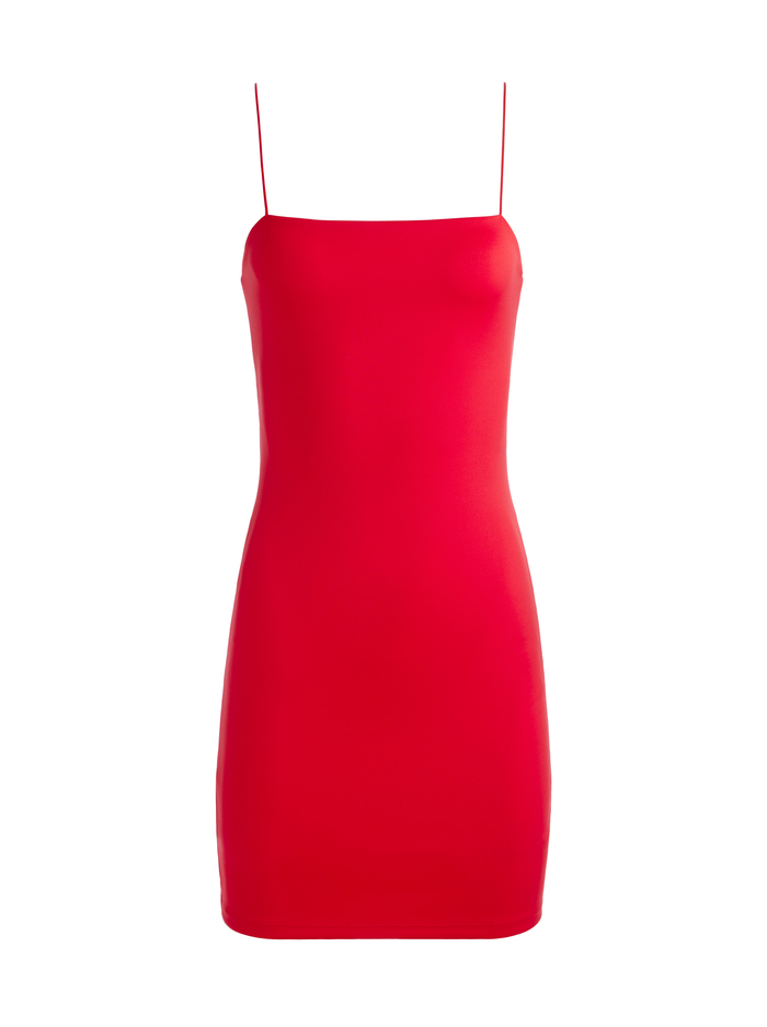FIFI MINI CAMI DRESS - BRIGHT RUBY image 5 - Alice And Olivia