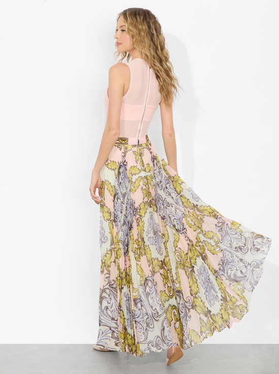 DAY DREAMER-KATZ PLEATED MAXI SKIRT