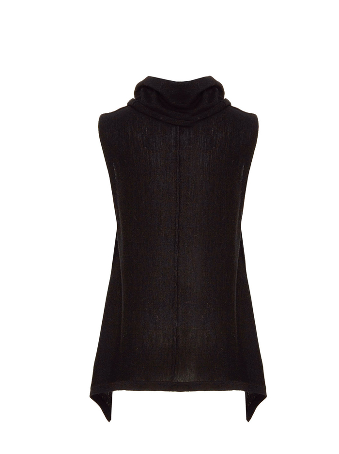 SHARRY SLEEVELESS TURTLENECK - BLACK image 4 - ALICE + OLIVIA
