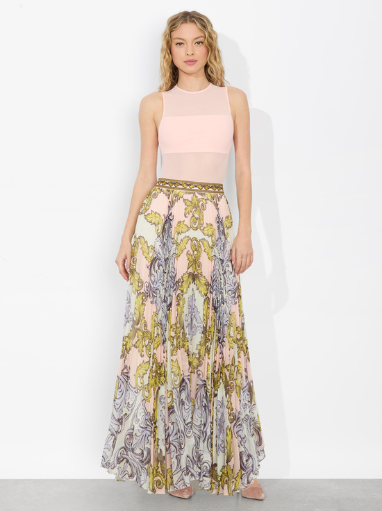 DAY DREAMER-KATZ PLEATED MAXI SKIRT