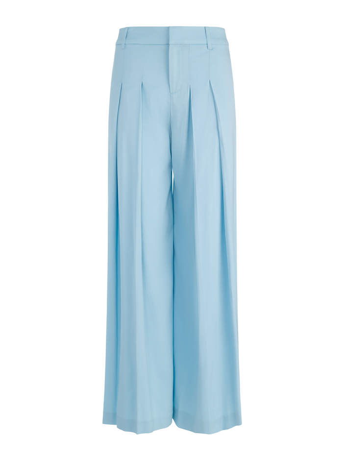 BLAIRE PLEATED PANT - CAROLINA BLUE image 5 - ALICE + OLIVIA