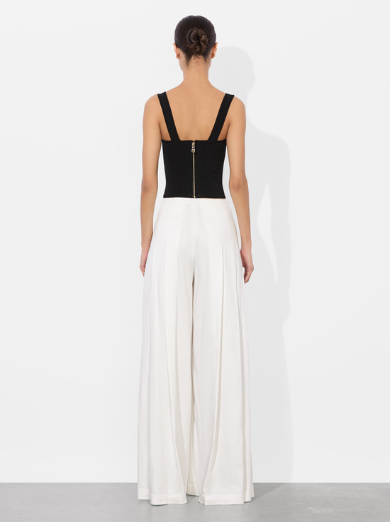 OFF WHITE-AINSLIE WIDE LEG PANT