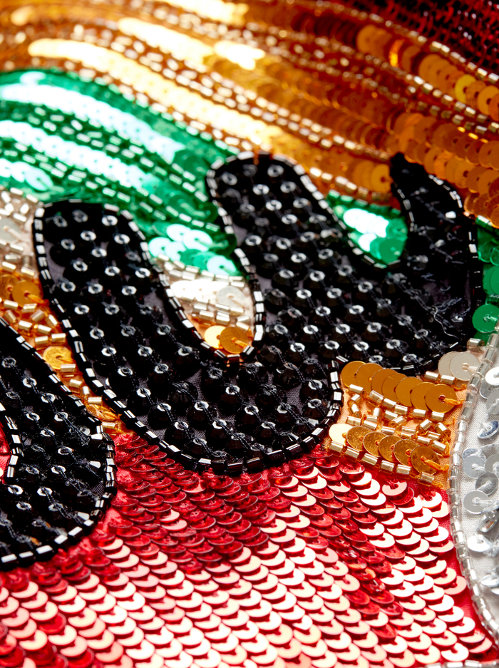 A+O X THE BEATLES TINA BALLGOWN SKIRT - ALL YOU NEED IS LOVE image 2 - Alice And Olivia