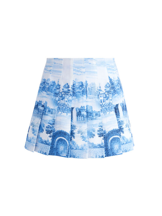 CHATEAU-CARTER PLEATED MINI SKIRT