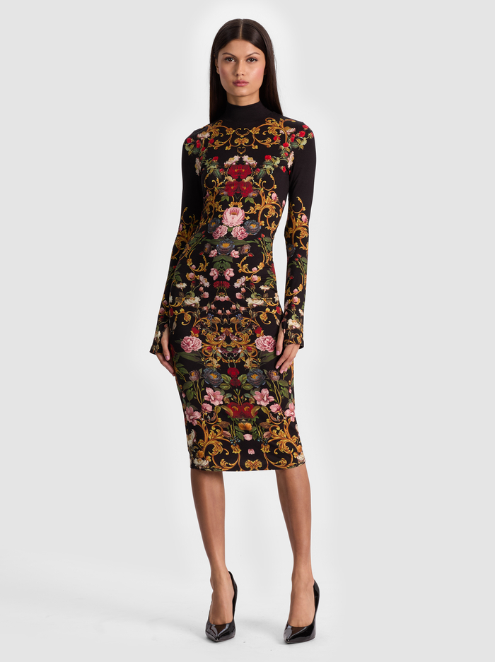 DELORA MIDI DRESS - EVERMINE - Alice And Olivia