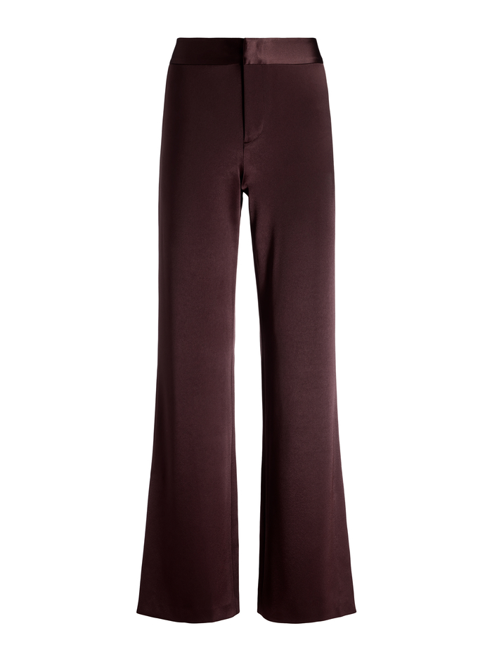 JC WIDE LEG SIDE SLIT PANT - TOFFEE image 5 - Alice And Olivia