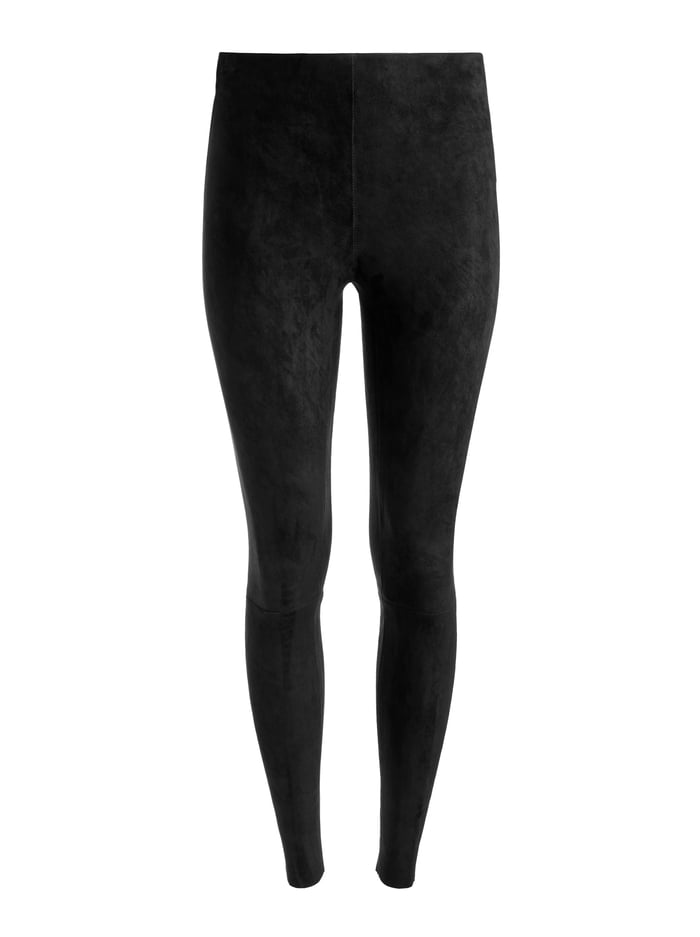 LENNOX SUEDE LEGGING - BLACK image 5 - Alice And Olivia