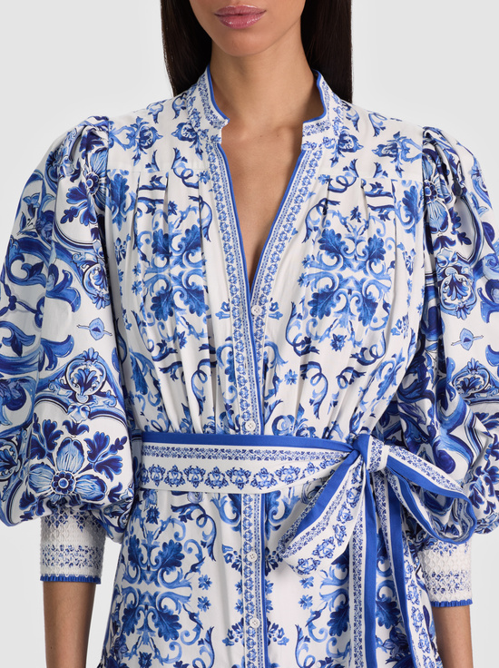 SOLSTICE-CORA MAXI SHIRT DRESS
