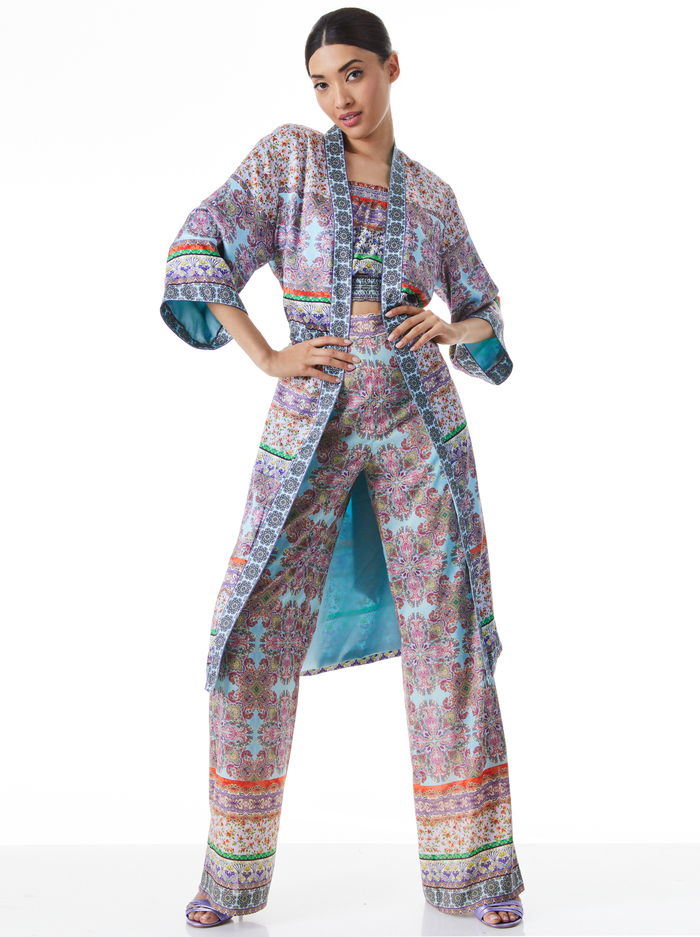 FLORA DRAPEY KIMONO - RITZY image 2 - Alice And Olivia