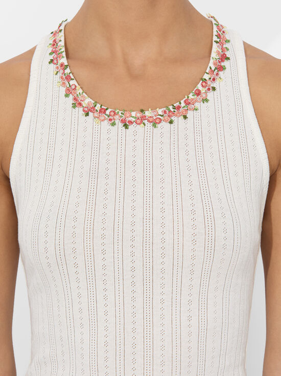 OFF WHITE-ALLEN TANK TOP