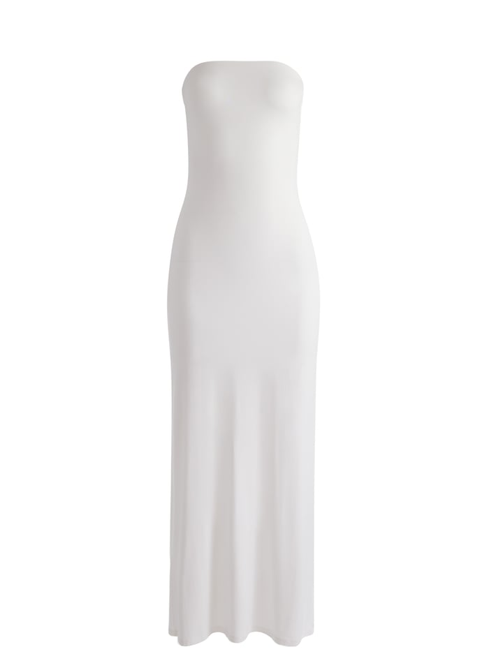 DELORA STRAPLESS MAXI DRESS - OFF WHITE image 5 - Alice And Olivia