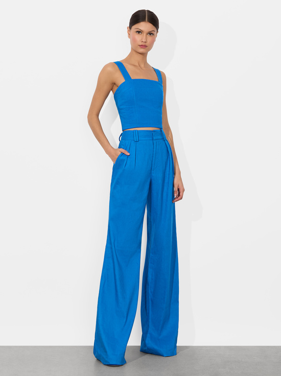 TRUE BLUE-ERIC LINEN PANT