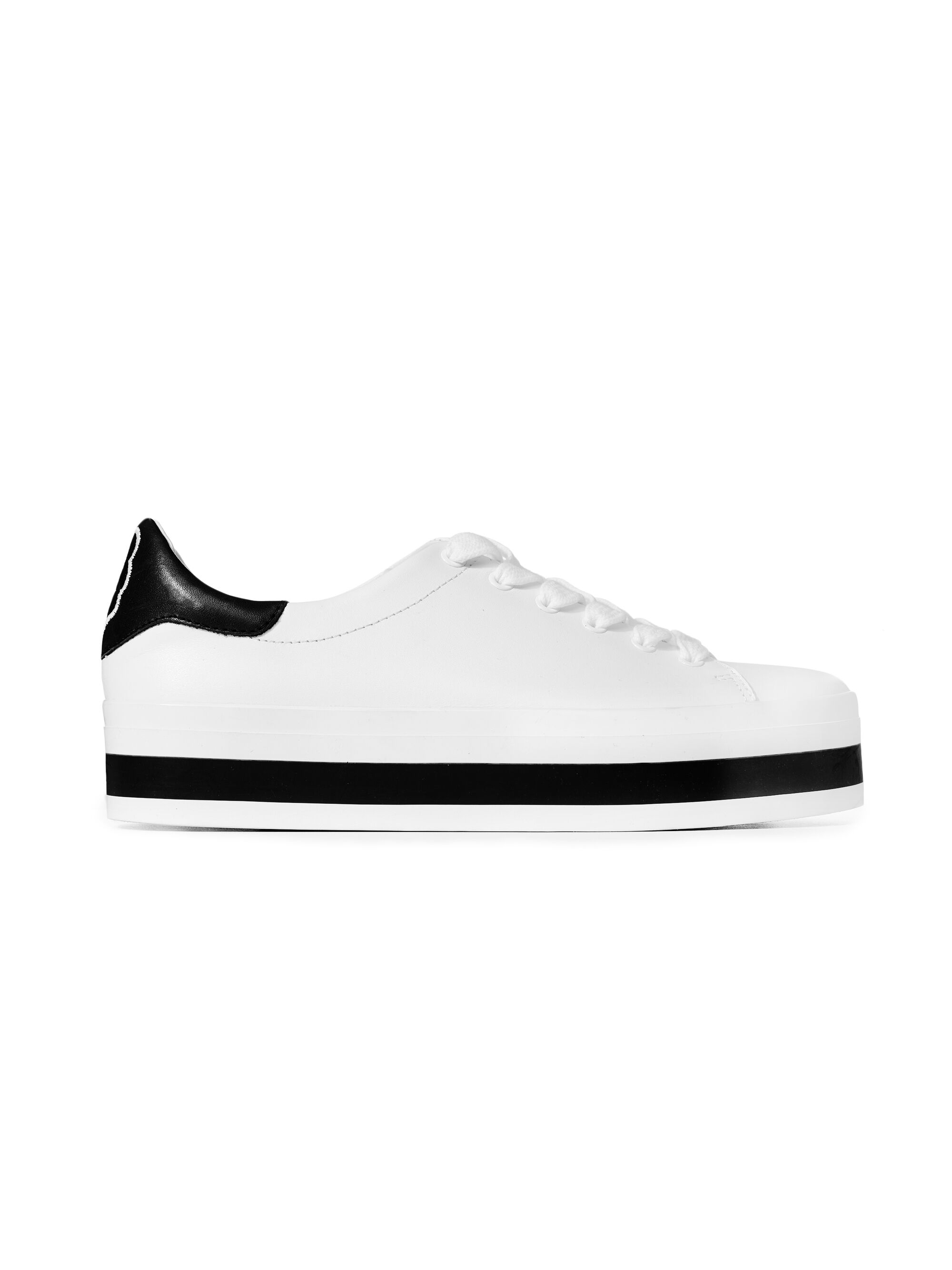alice and olivia platform sneakers