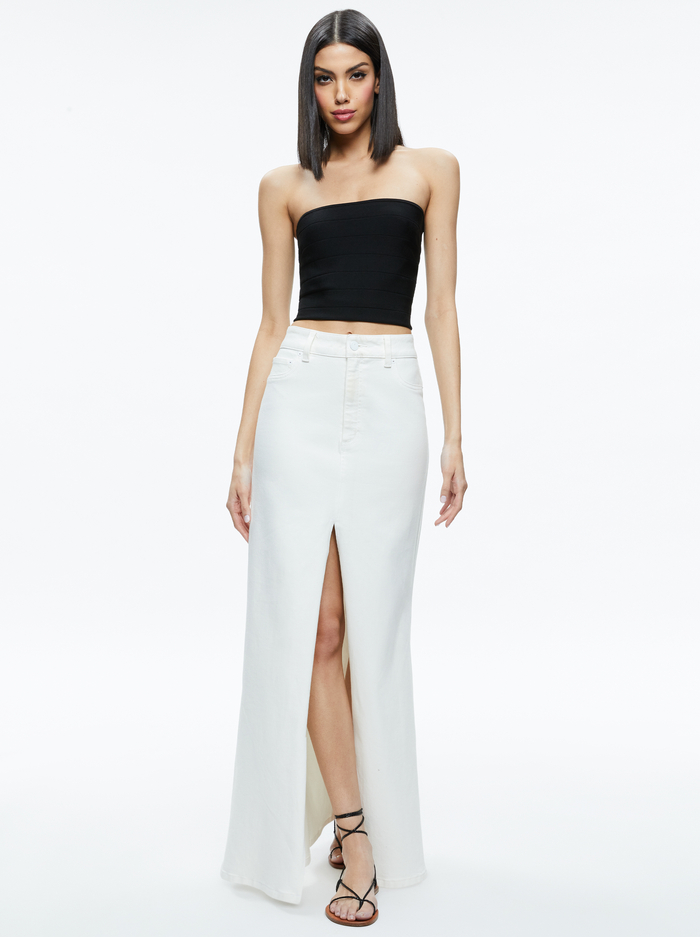 ALISON FULL LENGTH TUBE TOP - BLACK image 4 - Alice And Olivia