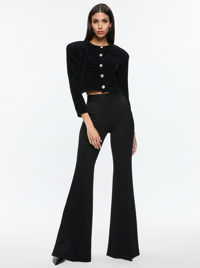 BREANNA CARDIGAN - BLACK image 4 - Alice And Olivia
