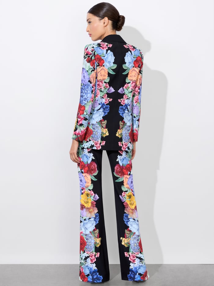 DENNY BOYFRIEND BLAZER - GARDEN BRUNCH BLACK image 3 - Alice And Olivia
