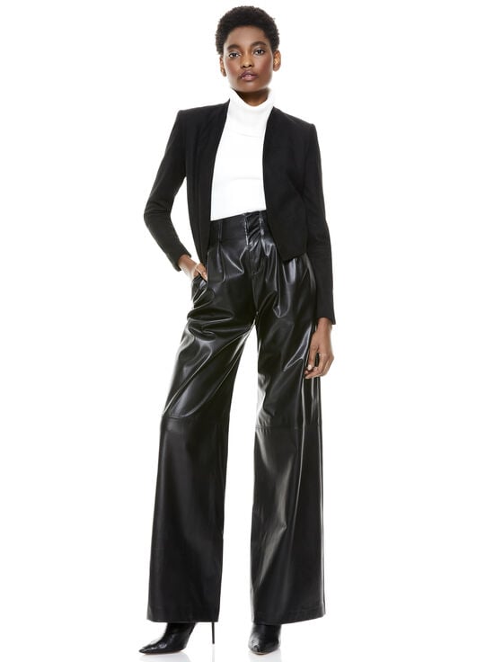 BLACK-HARVEY SUEDE JACKET