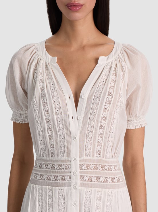 KATHRYN MIDI SHIRT DRESS