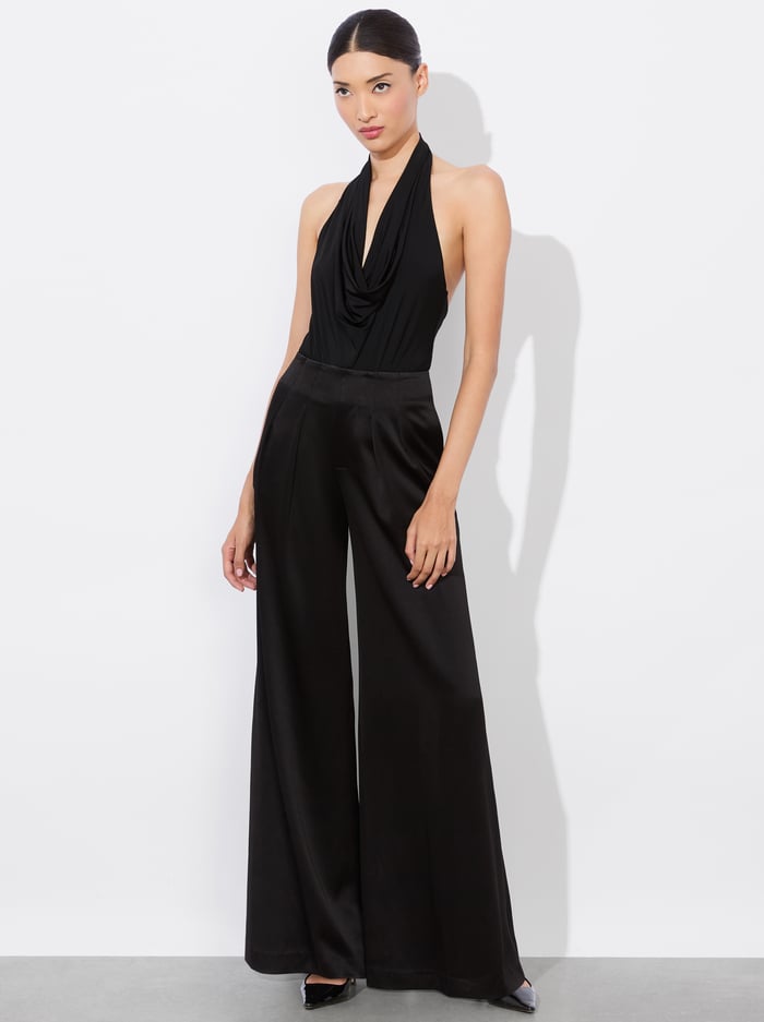 AYANNA COWL BODYSUIT - BLACK image 4 - Alice And Olivia