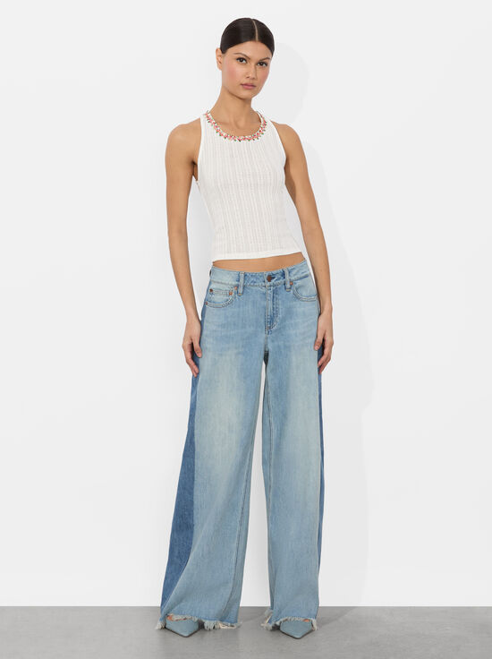 OFF WHITE-ALLEN TANK TOP