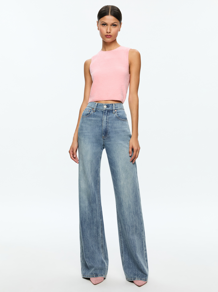 AMITY TANK - ROSE QUARTZ image 1 - Alice And Olivia