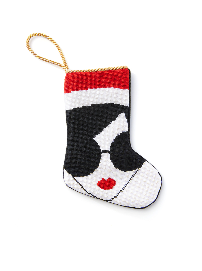 STACE FACE BAUBLE STOCKING - MULTI image 1 - Alice And Olivia