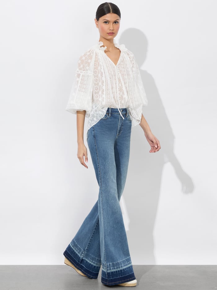 SB BELL JEAN - LIANA VINTAGE BLUE image 4 - Alice And Olivia