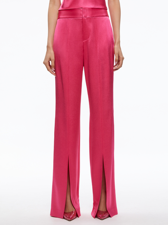 CANDY-JODY HIGH WAISTED FRONT SLIT PANT
