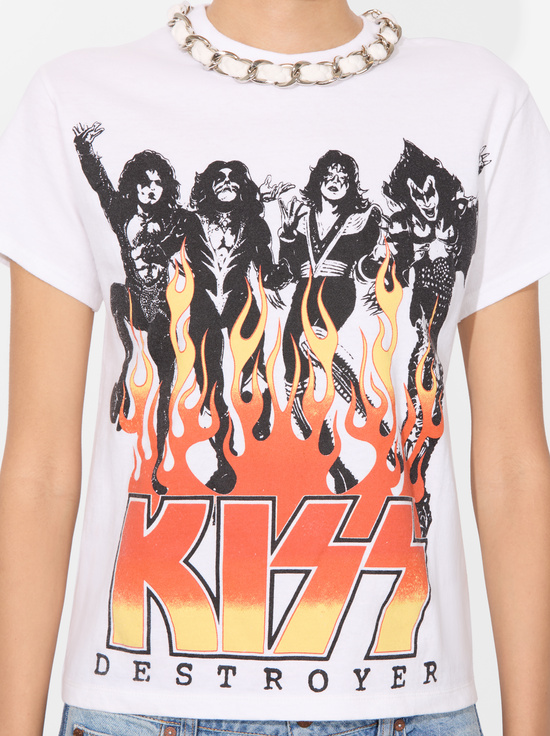 KISS-MILLER EMBELLISHED TEE