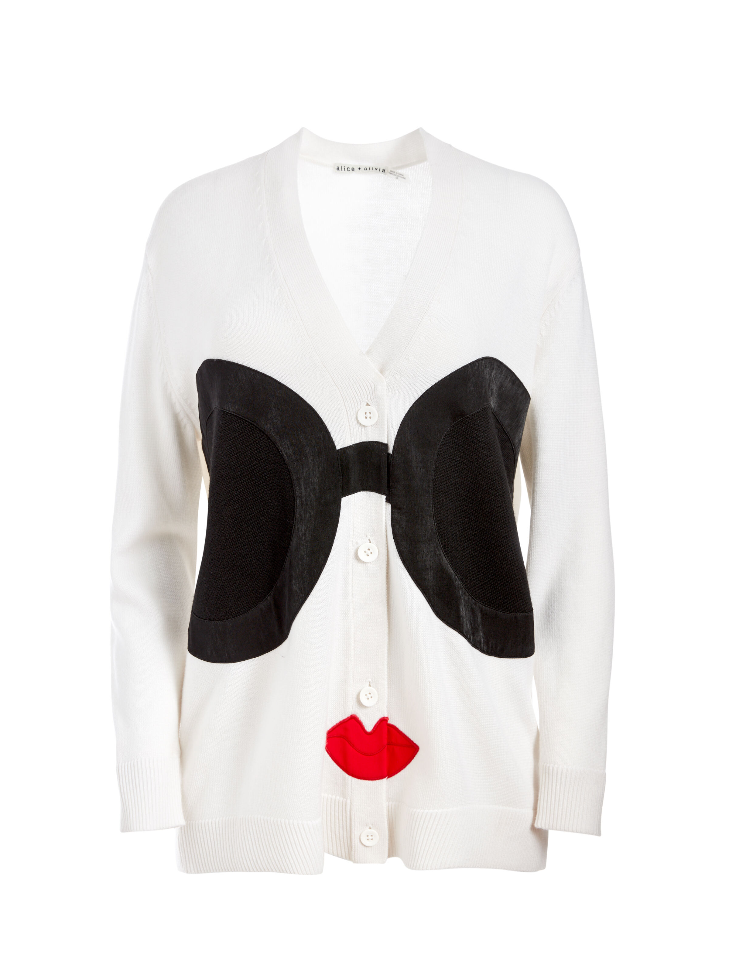 soft white cardigan