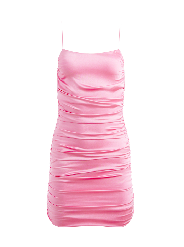 CRUZ SPAGHETTI STRAP MINI DRESS - PRIMROSE image 5 - Alice And Olivia