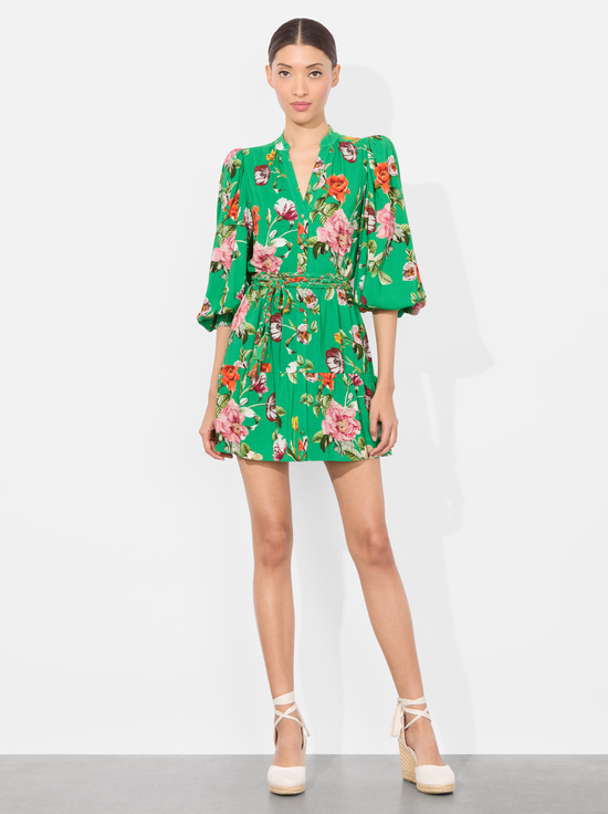 HAMPTONS FLORAL LARGE-ANTONETTE MINI DRESS