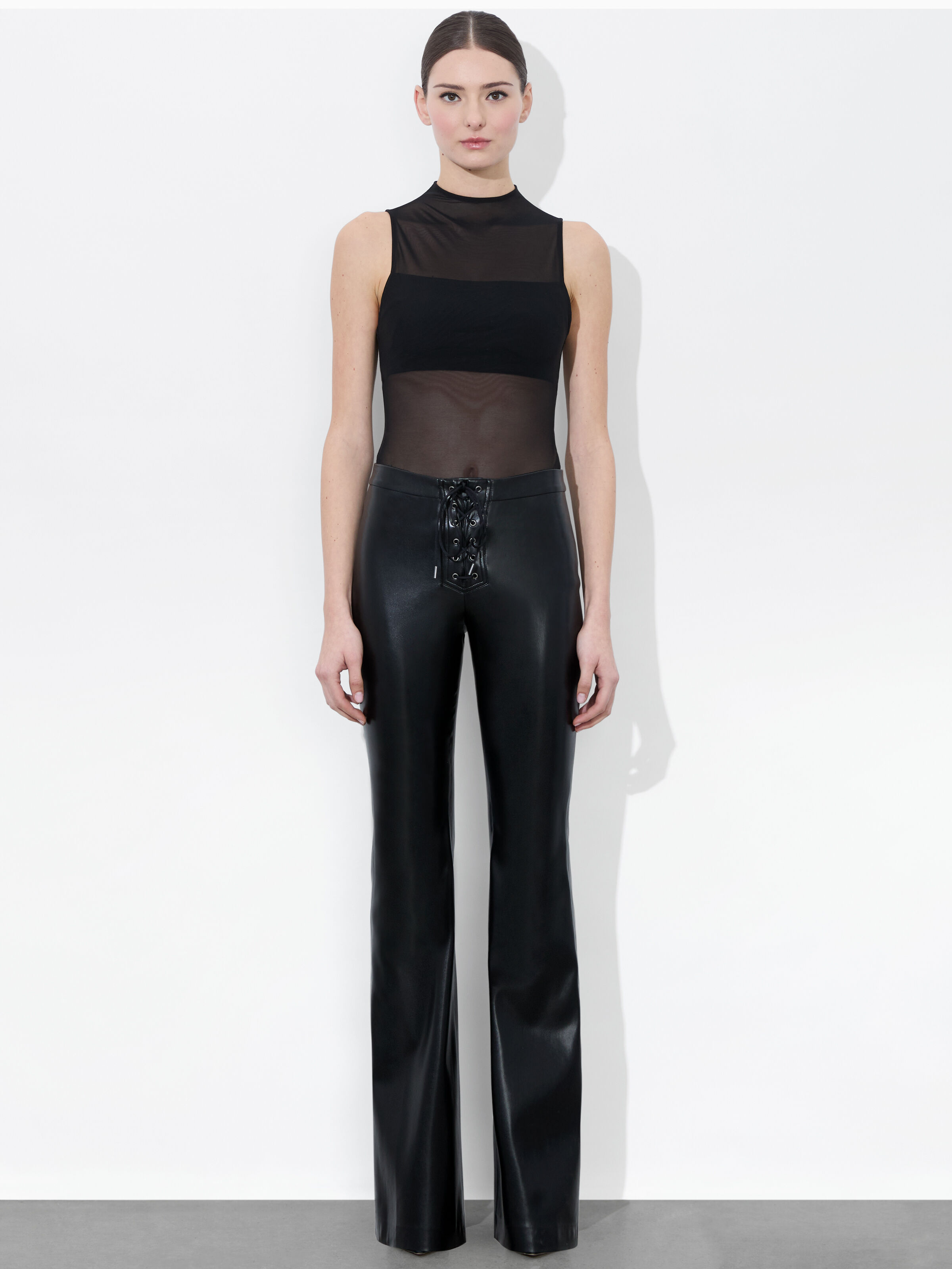【送料&関税込】Marant Atoile Coralea Faux Leather Pants Marant Etoile Vayonili Faux Leather Trousers - FR 40/UK 12