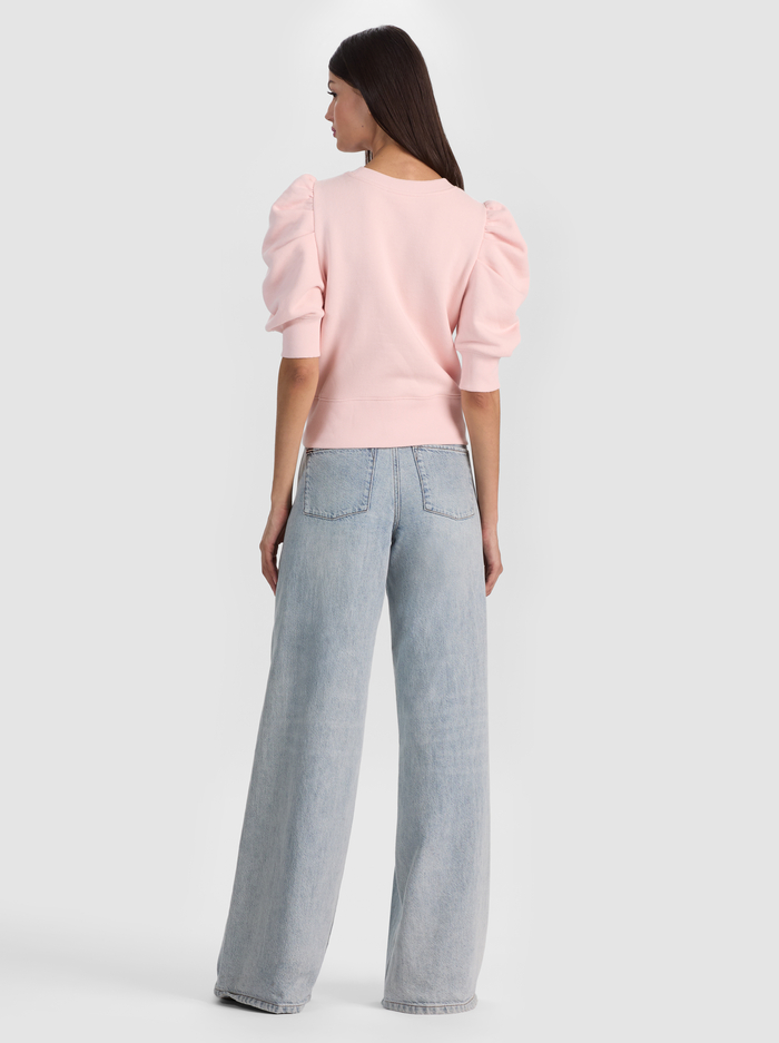 TYLER PUFF SLEEVE TOP - ENGLISH ROSE image 2 - ALICE + OLIVIA