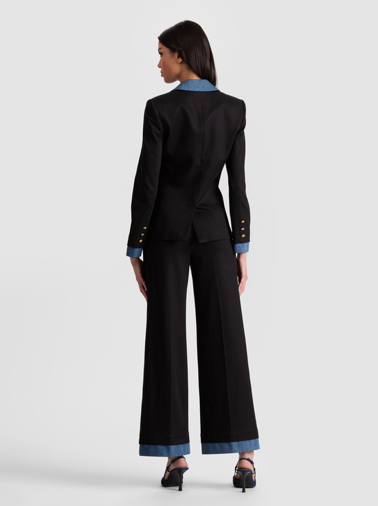 BLACK/LIANA BLUE-MYA BLAZER