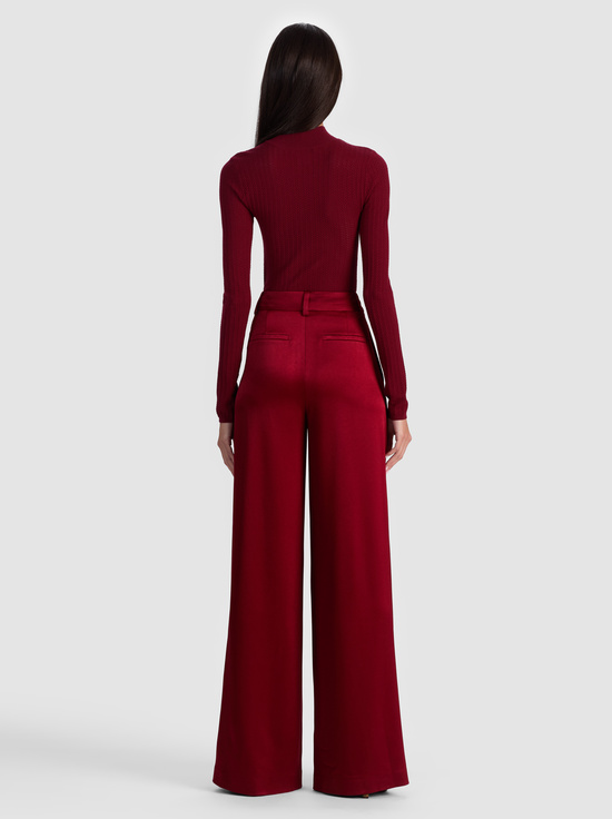 OXBLOOD-KENNEDY TROUSER