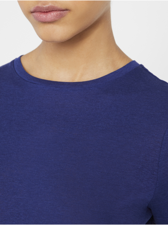 CINDY CROPPED TEE - AZURE image 3 - Alice And Olivia