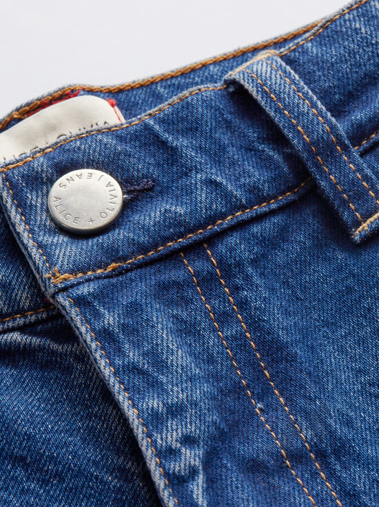 LOLA BLUE-EMORY CROPPED JEAN