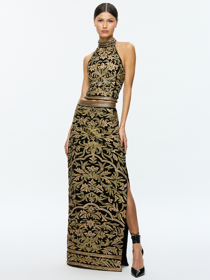 GATZ TOP + GEORGIE SKIRT - 
