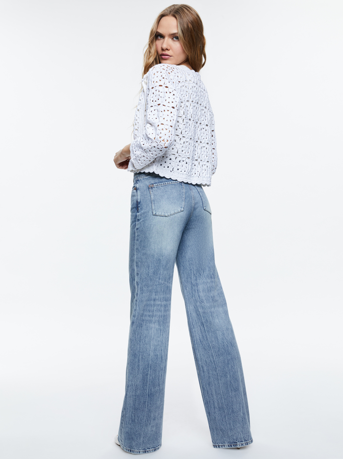 ANDERSON CARDIGAN - WHITE image 2 - Alice And Olivia
