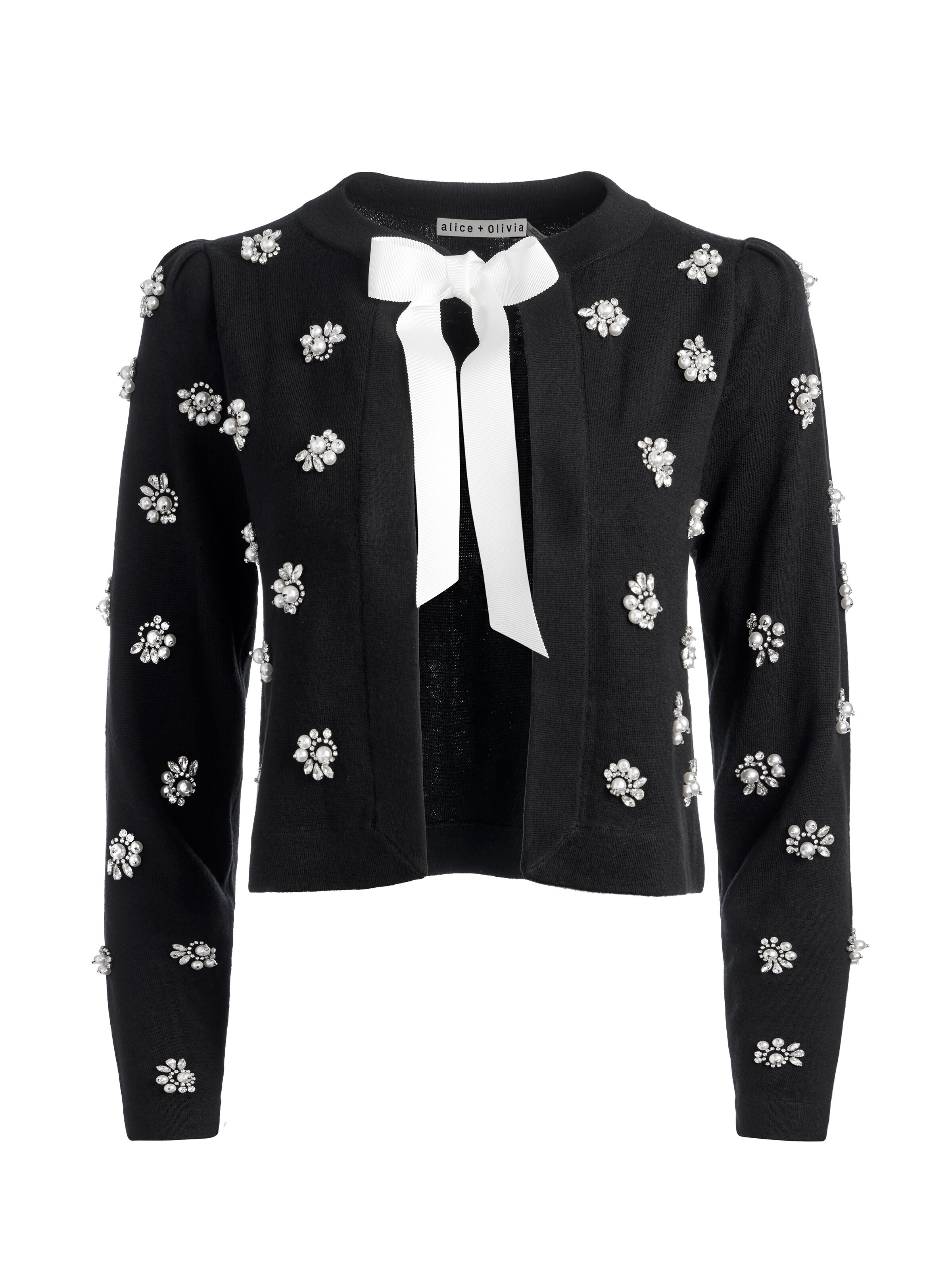Gilet Court En Dentelle Venca – Taille 38 – Marron – NEUF Avec étiquettes