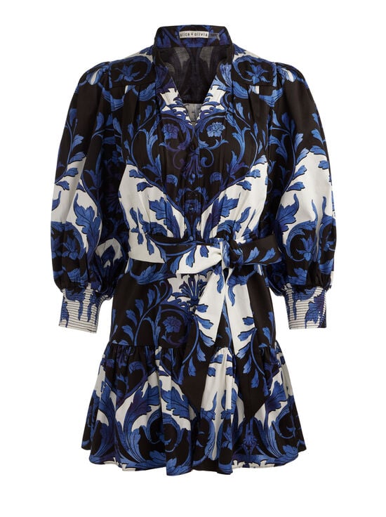 REGAL RETREAT-CORA MINI SHIRT DRESS
