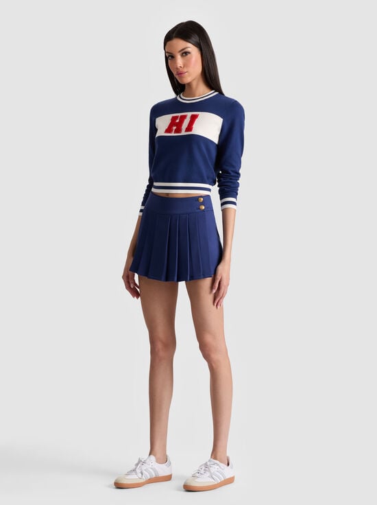 INDIGO-NOAH MINI SKIRT