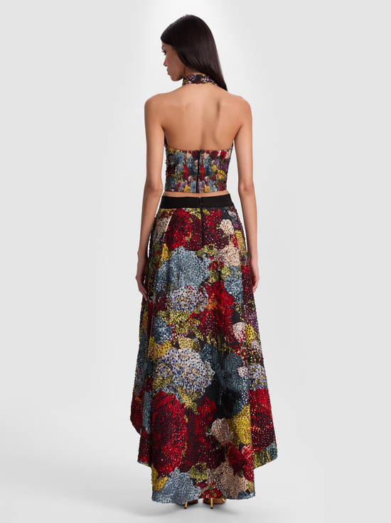 FLOURISH-GATZ EMBELLISHED TOP