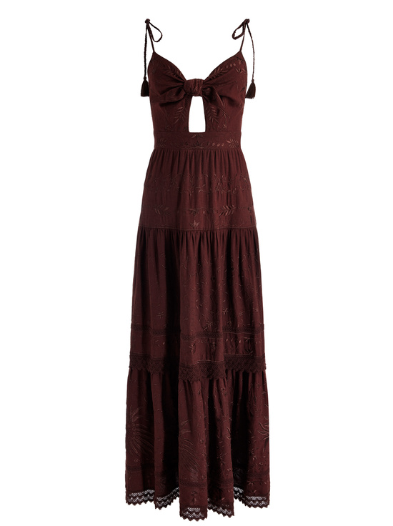 MOCHA-MINKA MAXI DRESS