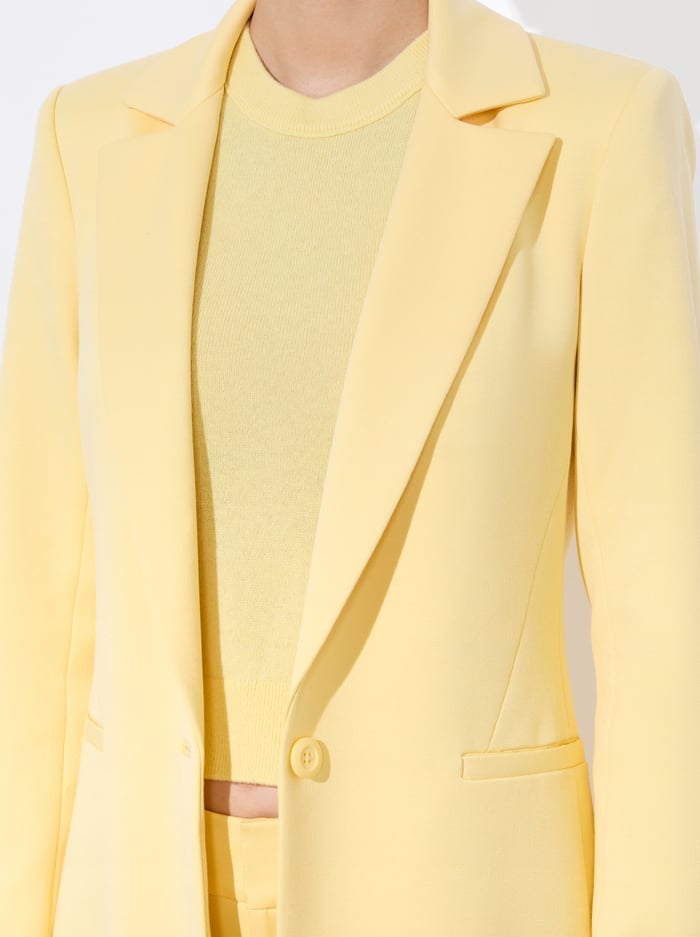 MACEY LONG BLAZER - BUTTER image 3 - Alice And Olivia