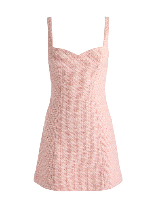 ENGLISH ROSE-EVE TWEED MINI DRESS
