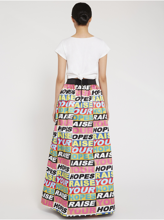 AO X LAKWENA MIKEY TEE - WHITE/MULTI image 2 - ALICE + OLIVIA