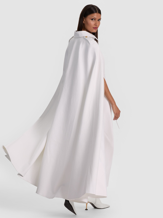 OFF WHITE-KOHLER MAXI TRENCH CAPE
