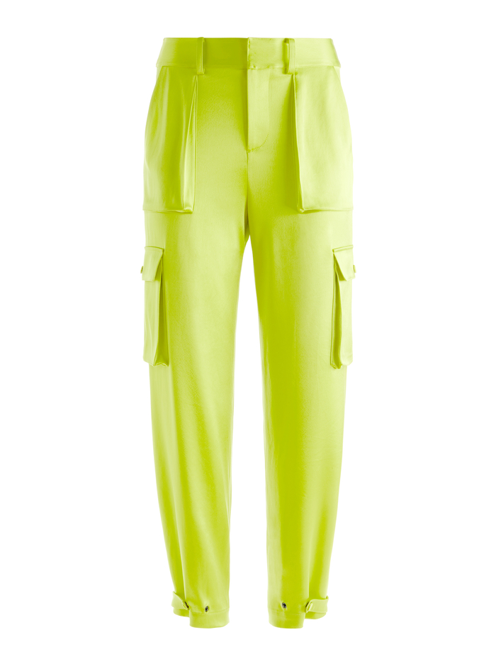 HAYES CARGO PANT - CITRON image 5 - Alice And Olivia